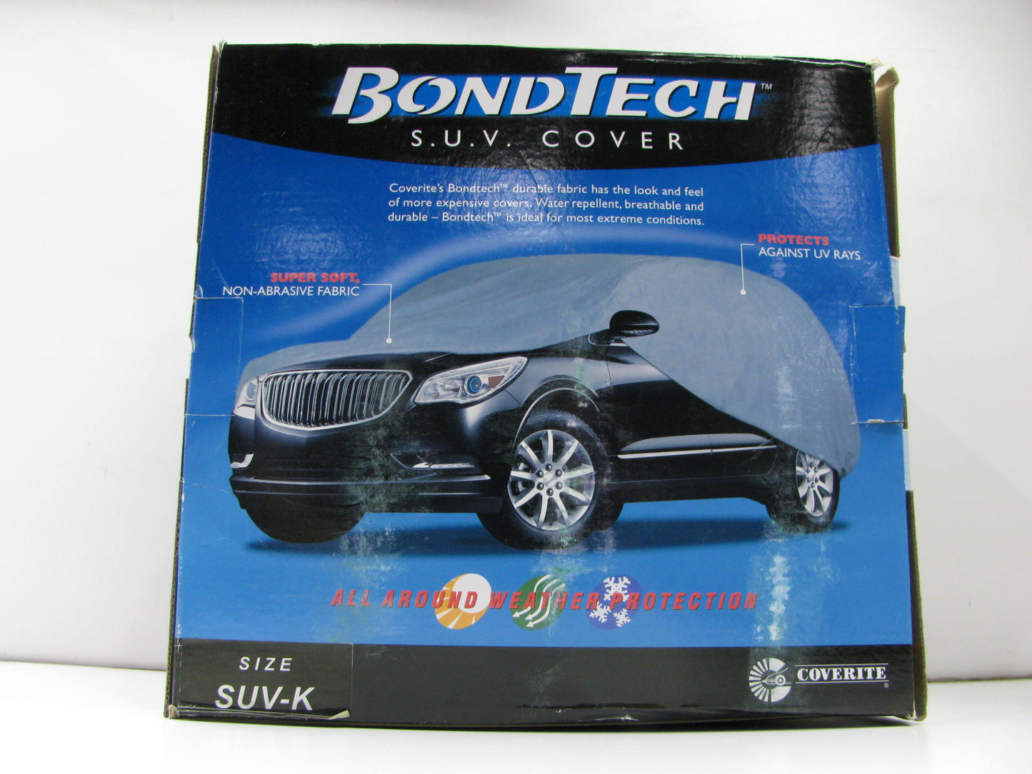 Coverite 14711 Bondtech SUV Car Cover For SUVs Up To 17'2'' L, 6'8'' W, 6'5'' H