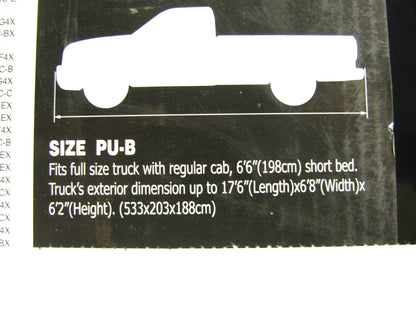 Coverite 31902 PREMIUM Truck Car Cover, Regular Cab, 6'6'' Short Bed Up To 210'' L