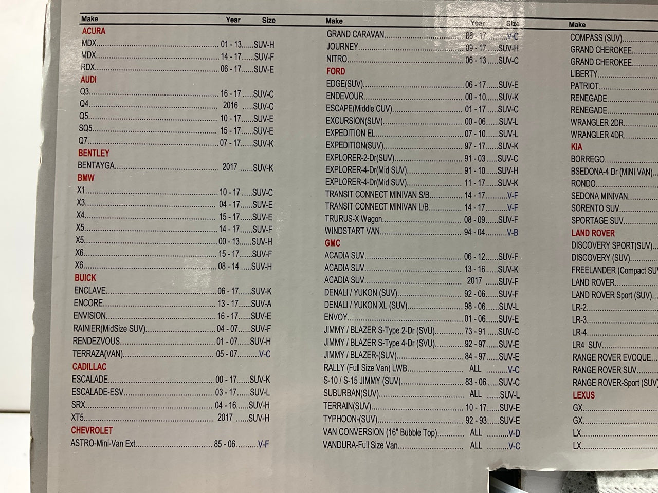 Barrett Jackson 34903 Premium 5-Layer SUV Car Cover - 15'2'' L X 6'3'' W X 5'8'' H