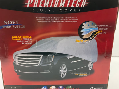 Barrett Jackson 34903 Premium 5-Layer SUV Car Cover - 15'2'' L X 6'3'' W X 5'8'' H