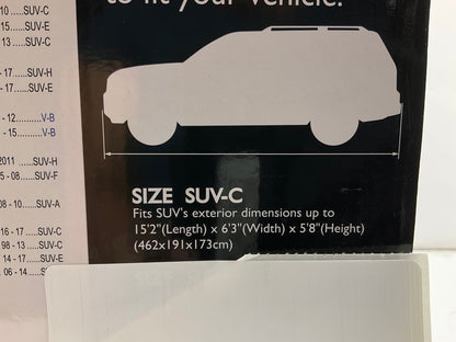 Barrett Jackson 34903 Premium 5-Layer SUV Car Cover - 15'2'' L X 6'3'' W X 5'8'' H