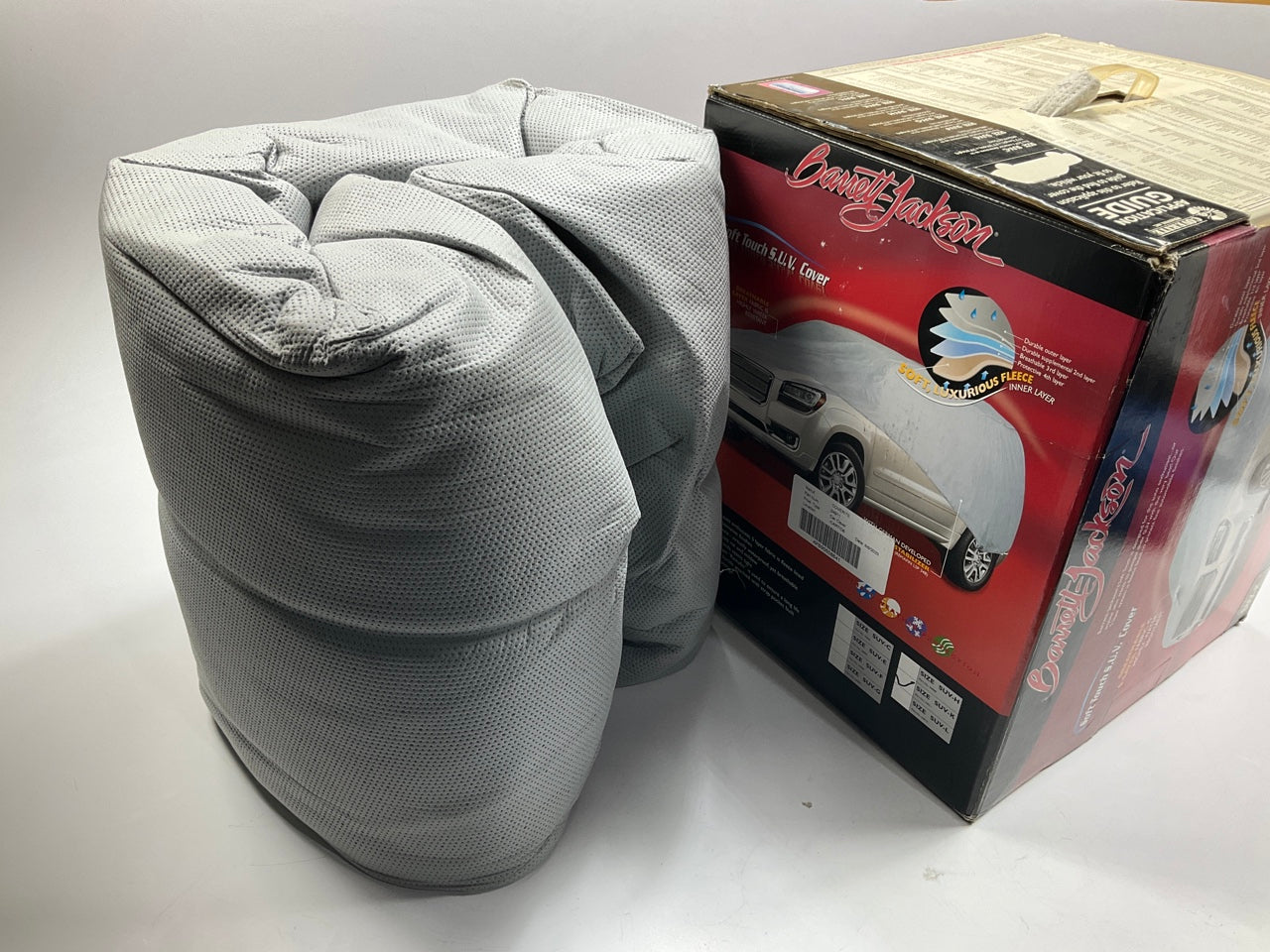 Barrett Jackson 34911 PREMIUM 5-layer SUV Car Cover 17'2'' (L) X 6'8'' (W) X 6'5''H