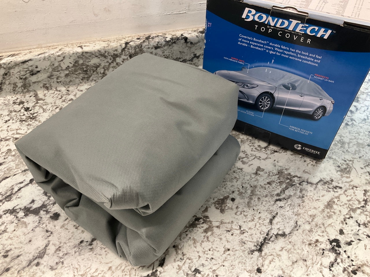 Coverite 40714 Soft-Top Convertible MEDIUM Size Car Cover For Car Roof 10'5'' L