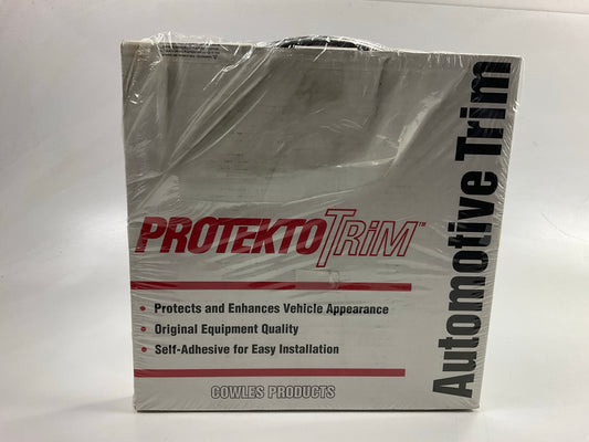 Cowles 25-780-99 7/8'' Chrome Moulding Trim Strip Kit - 13 Feet X 2 Strips