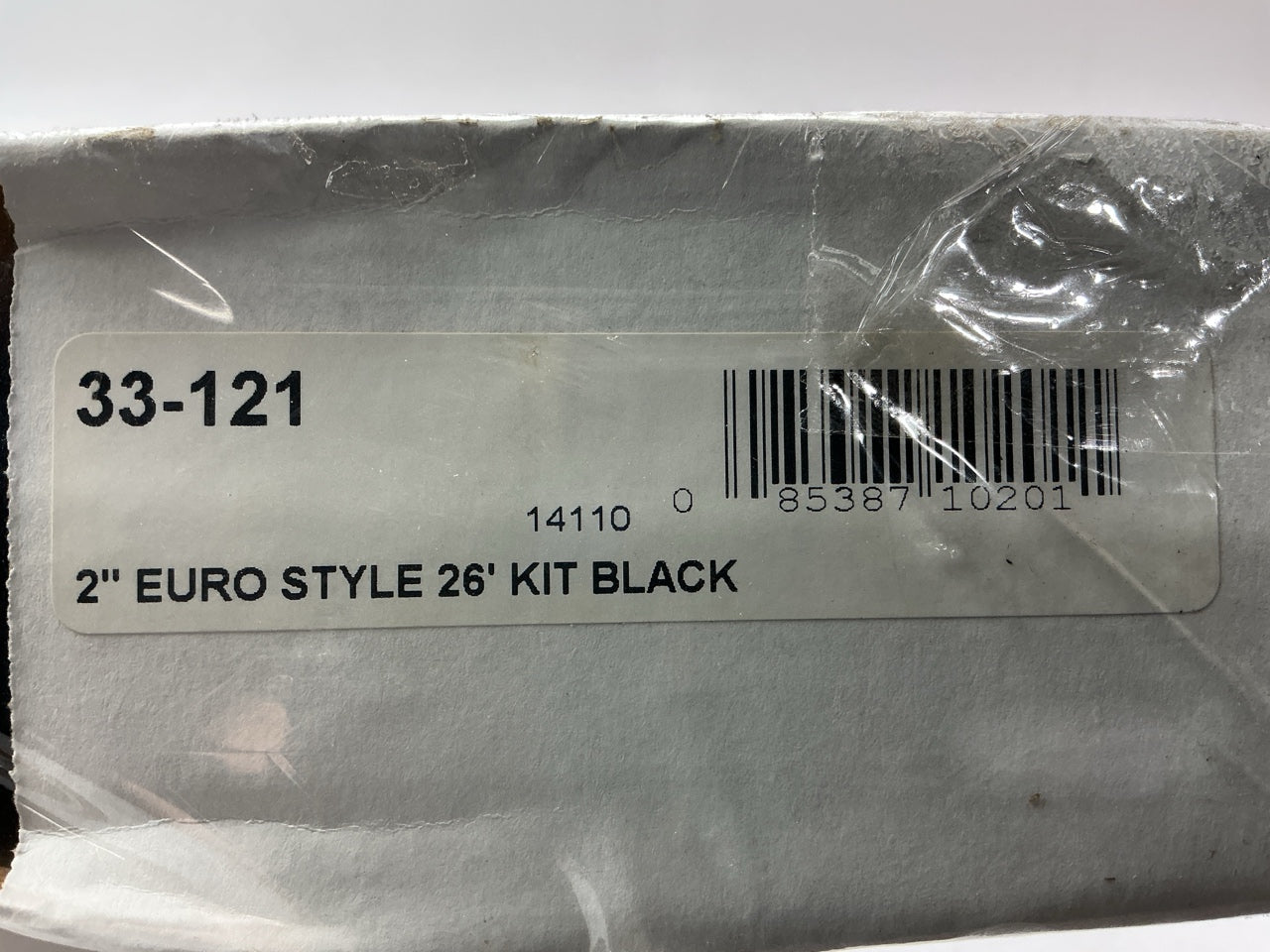 Cowles 33-121 Black European Style Body Side Molding Trim 2'' X 26' Moulding Kit