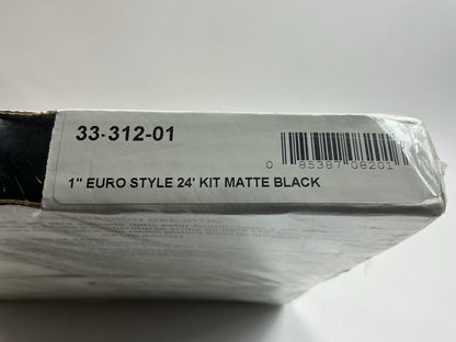 Cowles 33-312-01 24 Feet Matte Black European Style Body Side Molding Moulding