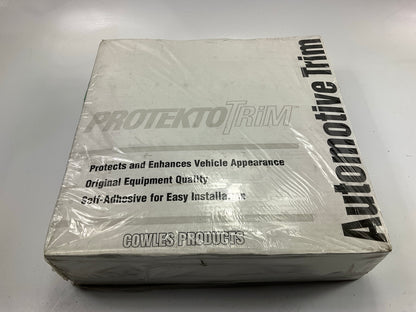 Cowles 38-320 Chevy / GMC Black W/ Chrome Molding 3-7/8'' X 20' Moulding Kit