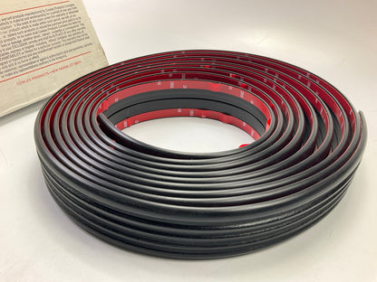 Cowles 38-362 - 2-1/2'' Universal Chevy Style 26 Feet Black Trim Molding Kit