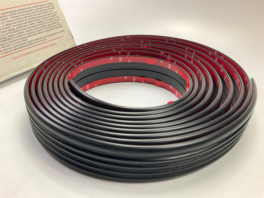Cowles 38-362 - 2-1/2'' Universal Chevy Style 26 Feet Black Trim Molding Kit
