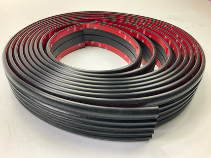 Cowles 38-362 - 2-1/2'' Universal Chevy Style 26 Feet Black Trim Molding Kit