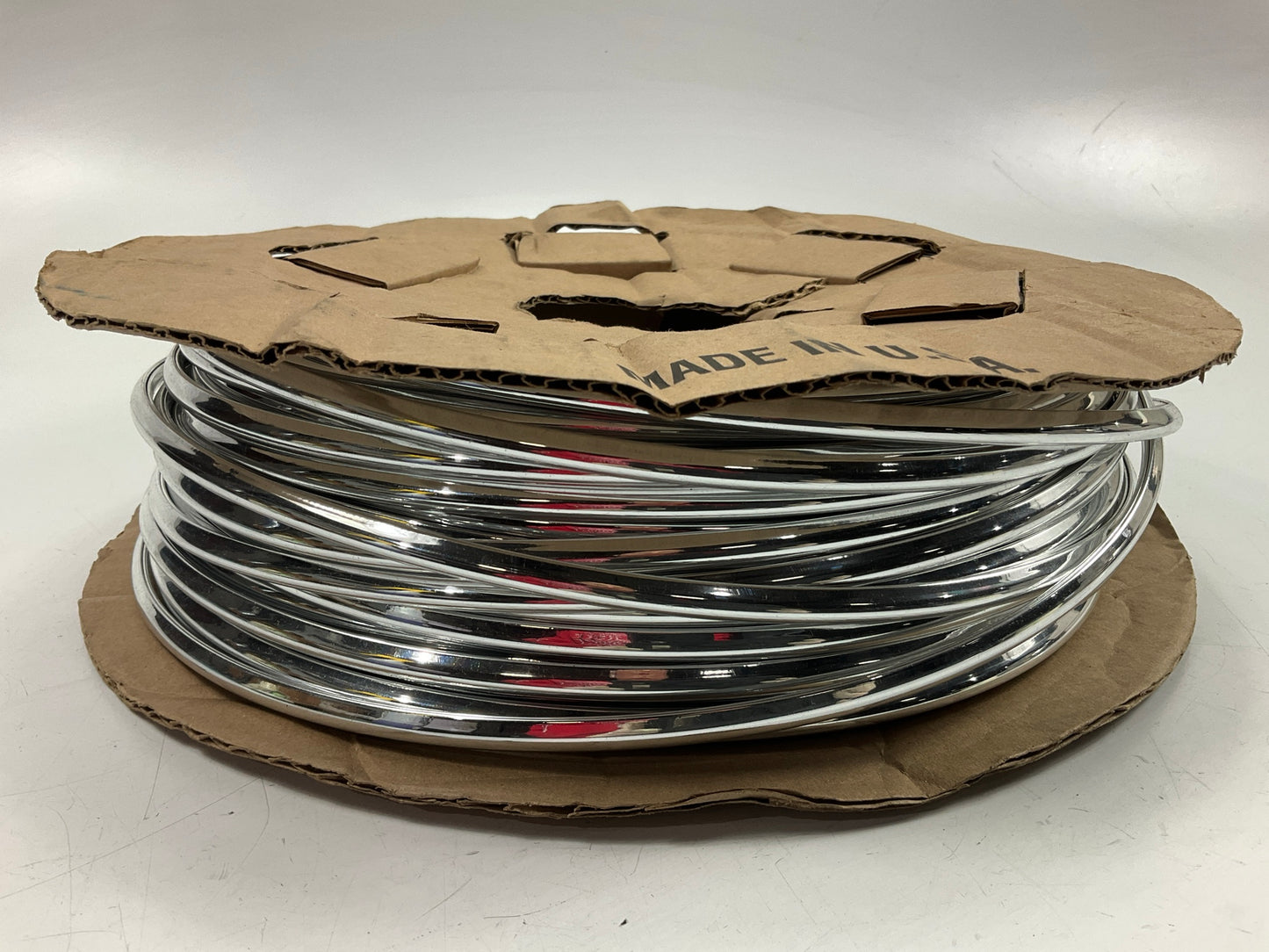 Cowles 39-200 Chrome Full Size Door Edge Trim/Guard 150 Feet Door Moulding Trim