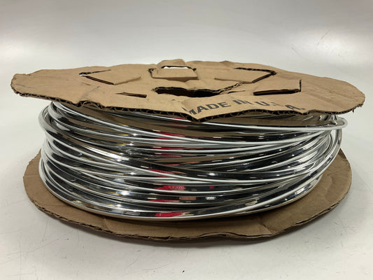 Cowles 39-200 Chrome Full Size Door Edge Trim/Guard 150 Feet Door Moulding Trim