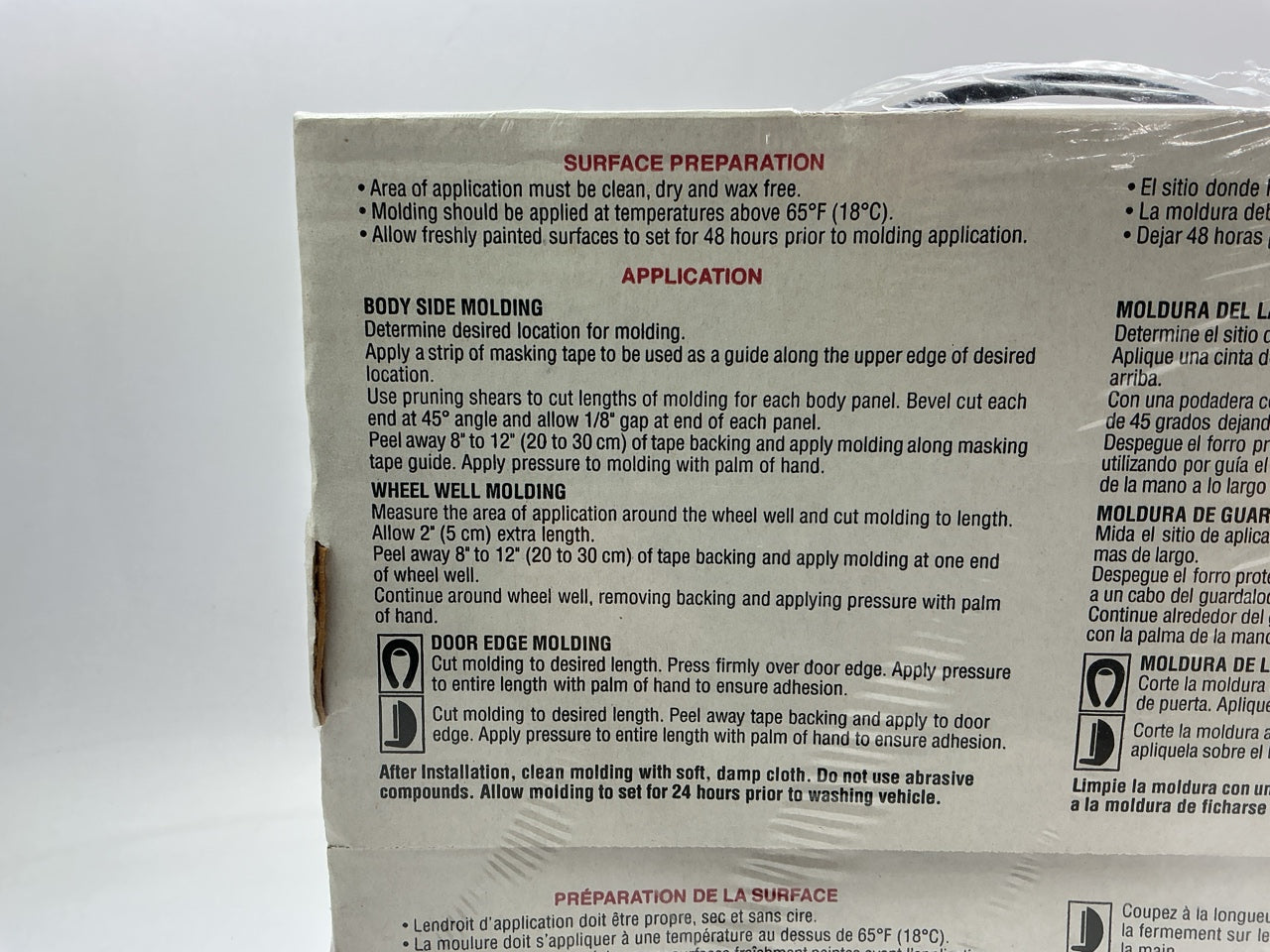 Cowles 39-311 Reduced Size Door Edge Moulding Molding Trim Guard Black 50 Feet