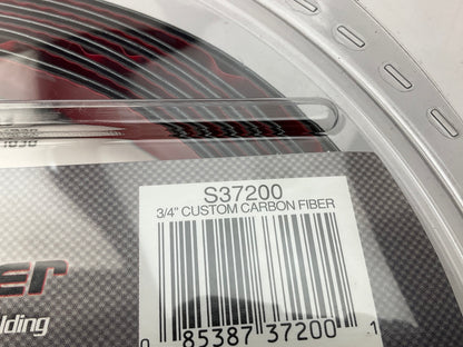 Cowles S37200 Flexible Interior / Exterior Carbon Fiber Style Molding 3/4'' X 12'