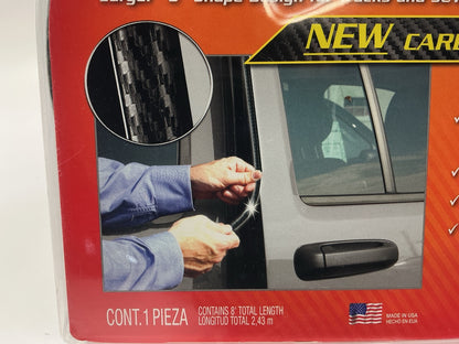 Cowles S37202 Custom Carbon Fiber Style Truck/SUV Door Edge Guard Trim, 8 Feet