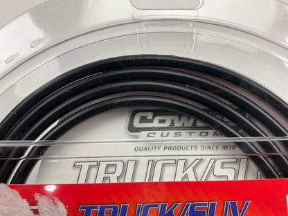 Cowles S37203 TRUCK/SUV Door Edge Trim Molding BLACK - 8 FEET