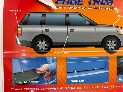 Cowles S37203 TRUCK/SUV Door Edge Trim Molding BLACK - 8 FEET