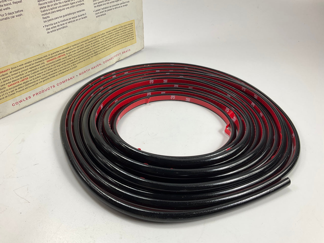 Cowles S37631 Style Guard Wheel Well Molding 3/8'' Half Round X 20' Black