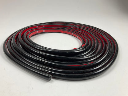 Cowles S37631 Style Guard Wheel Well Molding 3/8'' Half Round X 20' Black