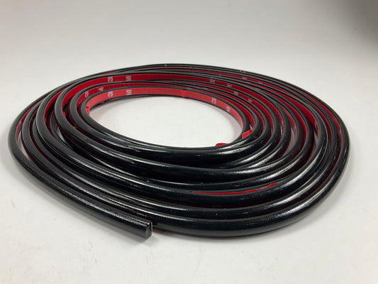 Cowles S37631 Style Guard Wheel Well Molding 3/8'' Half Round X 20' Black