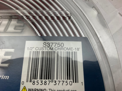 Cowles S37750 Custom Chrome Body Side Molding Trim 1/2'' X 18' Moulding Strip