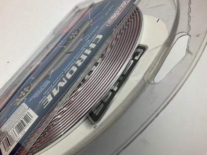 Cowles S37780 Chrome Body Side Molding Trim 1/8'' X 20', Adhesive Moulding Strip