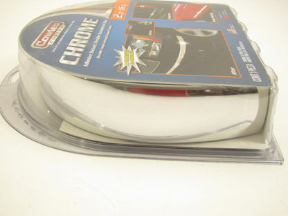 Cowles S38900 Universal Flexible Chrome Adhesive Backed Molding Trim 2'' X 16'