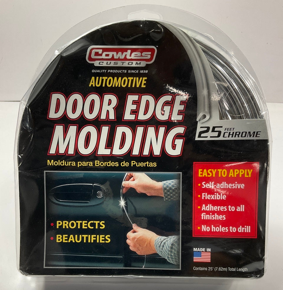 Cowles S393120 Door Edge Moulding Protective Strip - 25 Feet, Cut-to-length