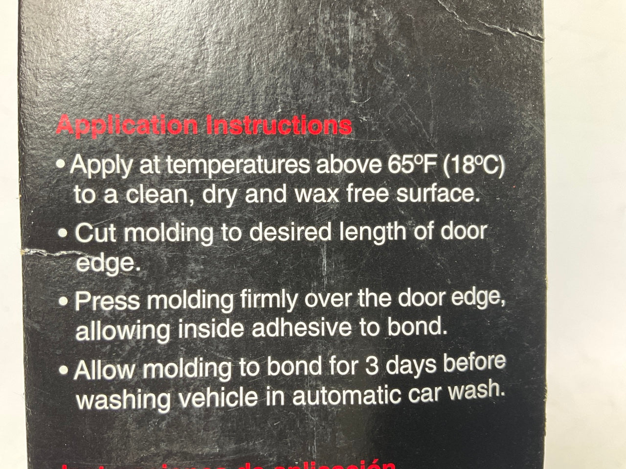 Cowles S39481 Door Edge Moulding Molding Truck Guard Strip Kit - Two 45'' Lengths