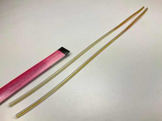 Cowles T3800 Clear U-Door Door Edge Moulding Protection Strips, 27'' Long