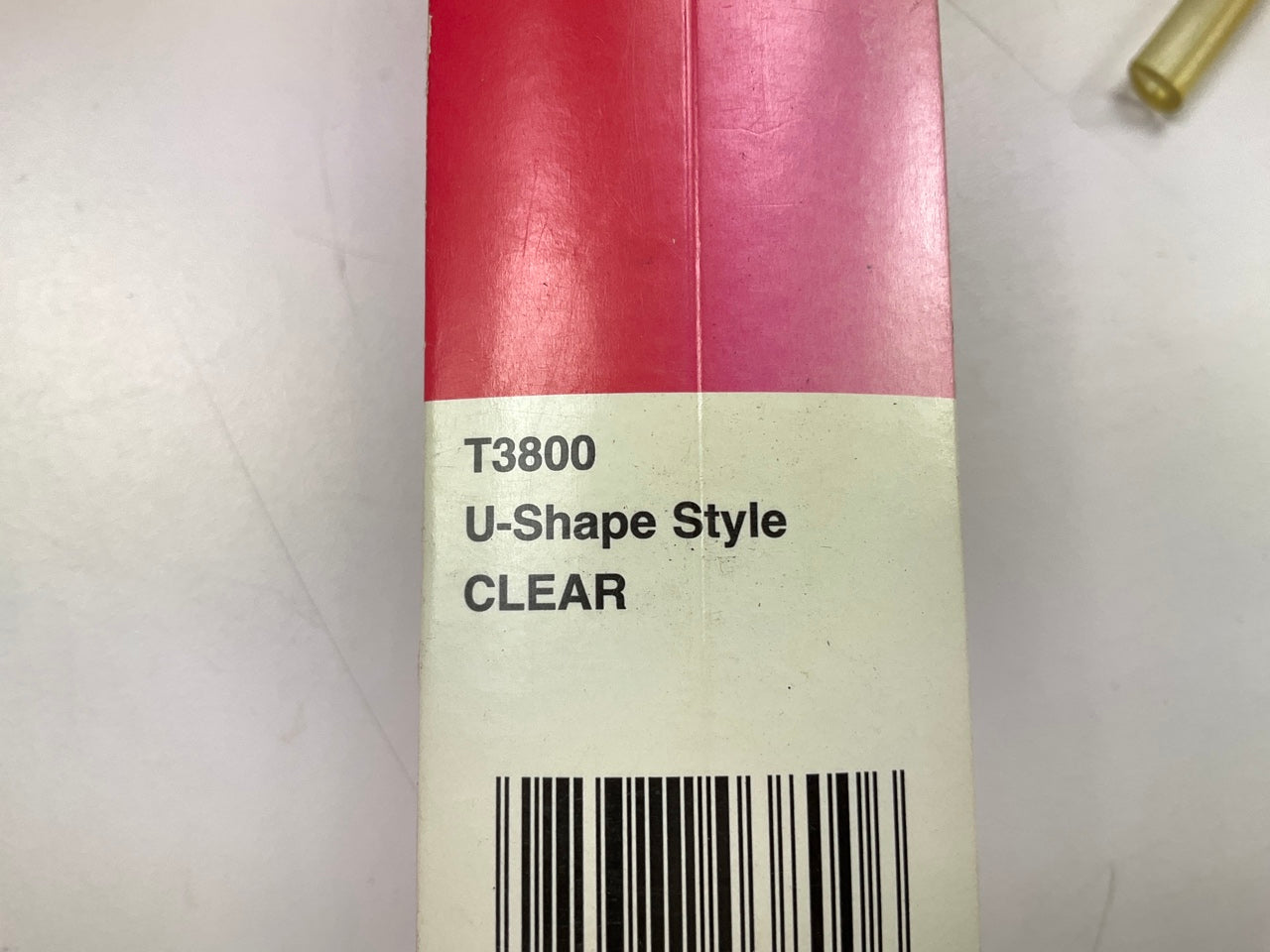 Cowles T3800 Clear U-Door Door Edge Moulding Protection Strips, 27'' Long