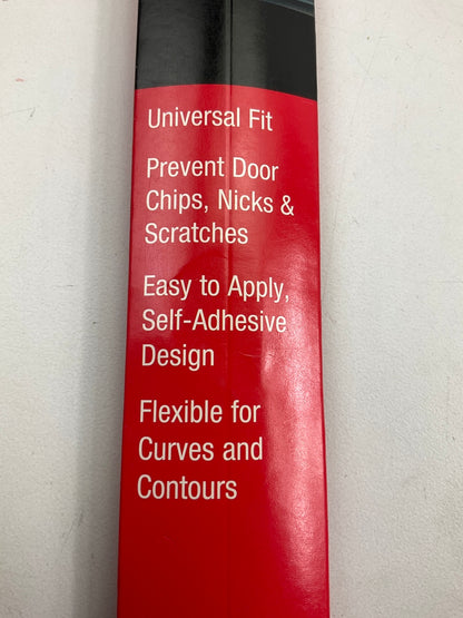 Cowles T3805 3/8'' Wide Chrome Door Edge U-Shape Protection Strip Trim, 27'' Long