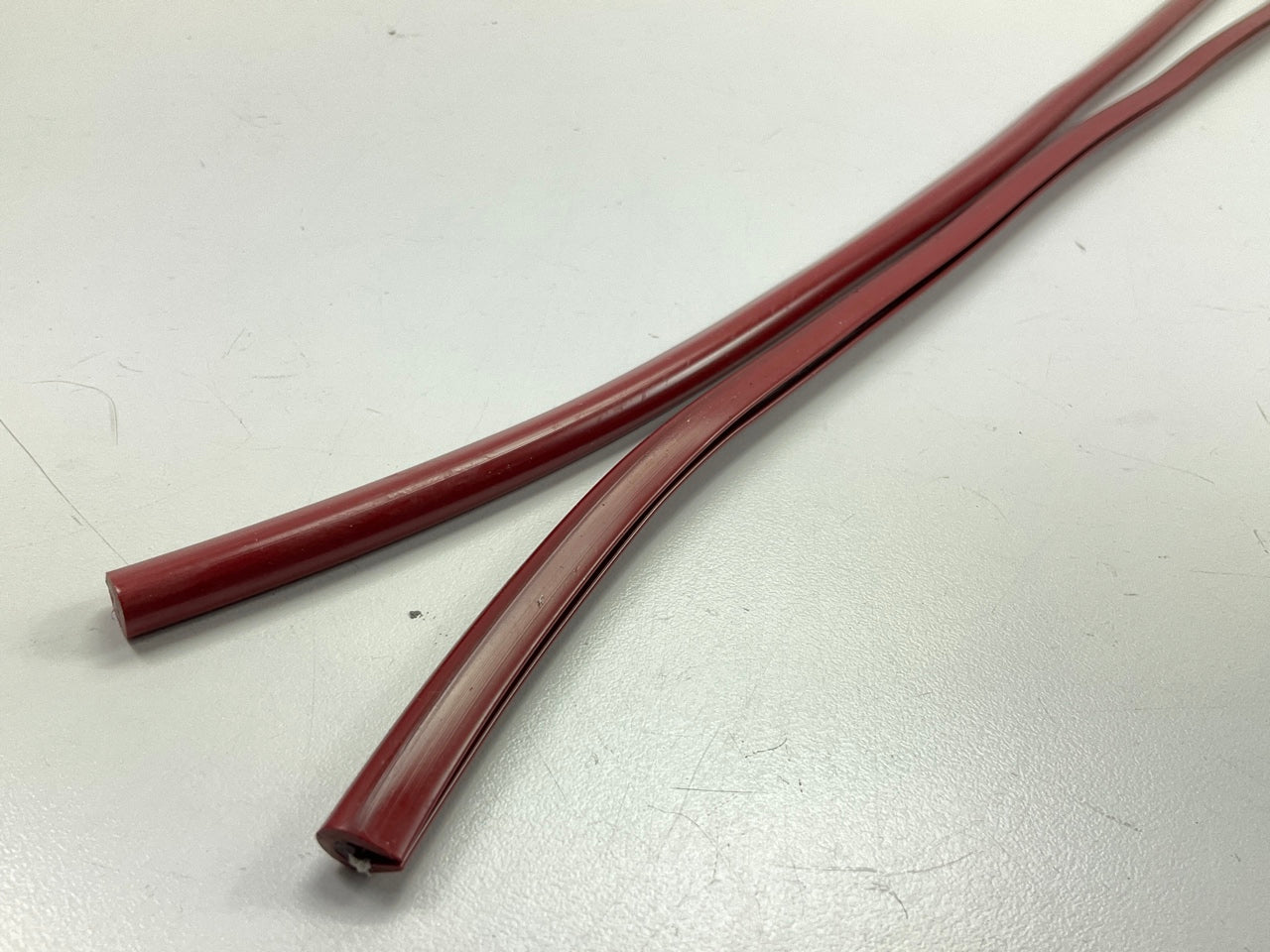 Cowles T3832 Door Edge Guard Molding U Shape, Red