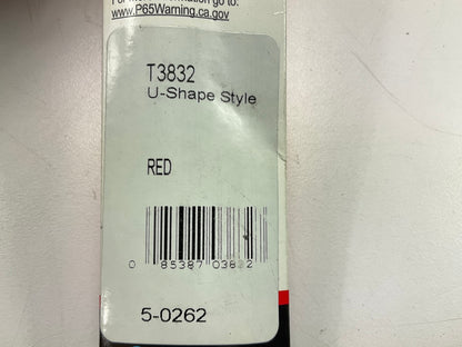 Cowles T3832 Door Edge Guard Molding U Shape, Red