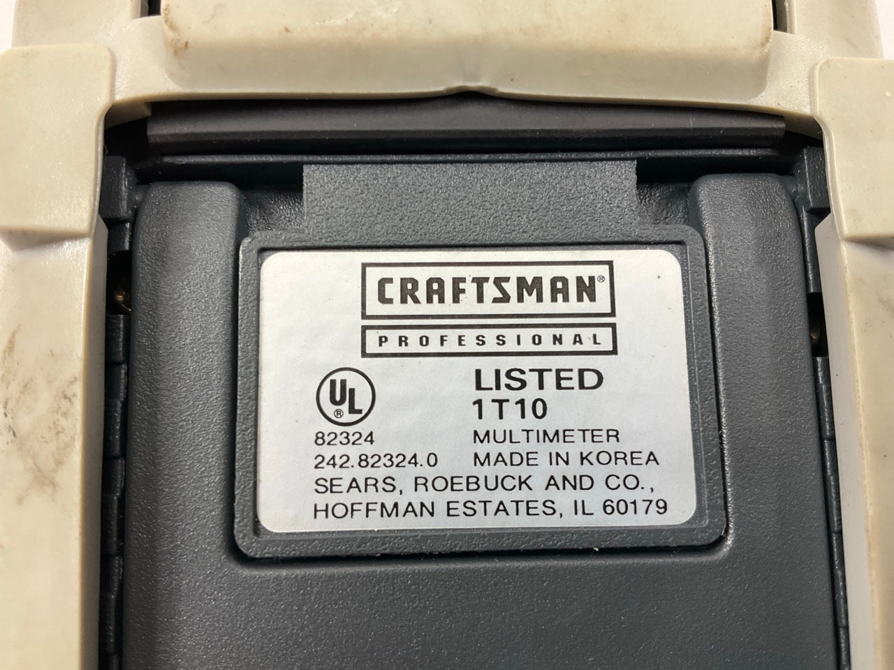 USED - Craftsman Professional 82324 PC Interface AutoRanging Multimeter, AC/DC