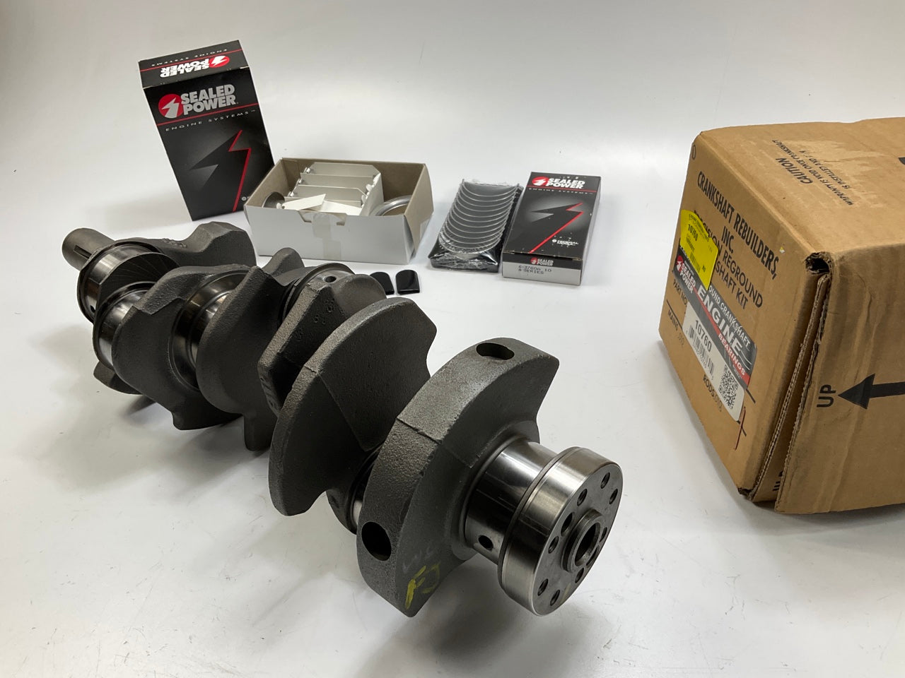 REMAN. 10760 Crankshaft W/ 0.010'' Main & Rod Bearings - 95-08 Buick GM 3.8L V6