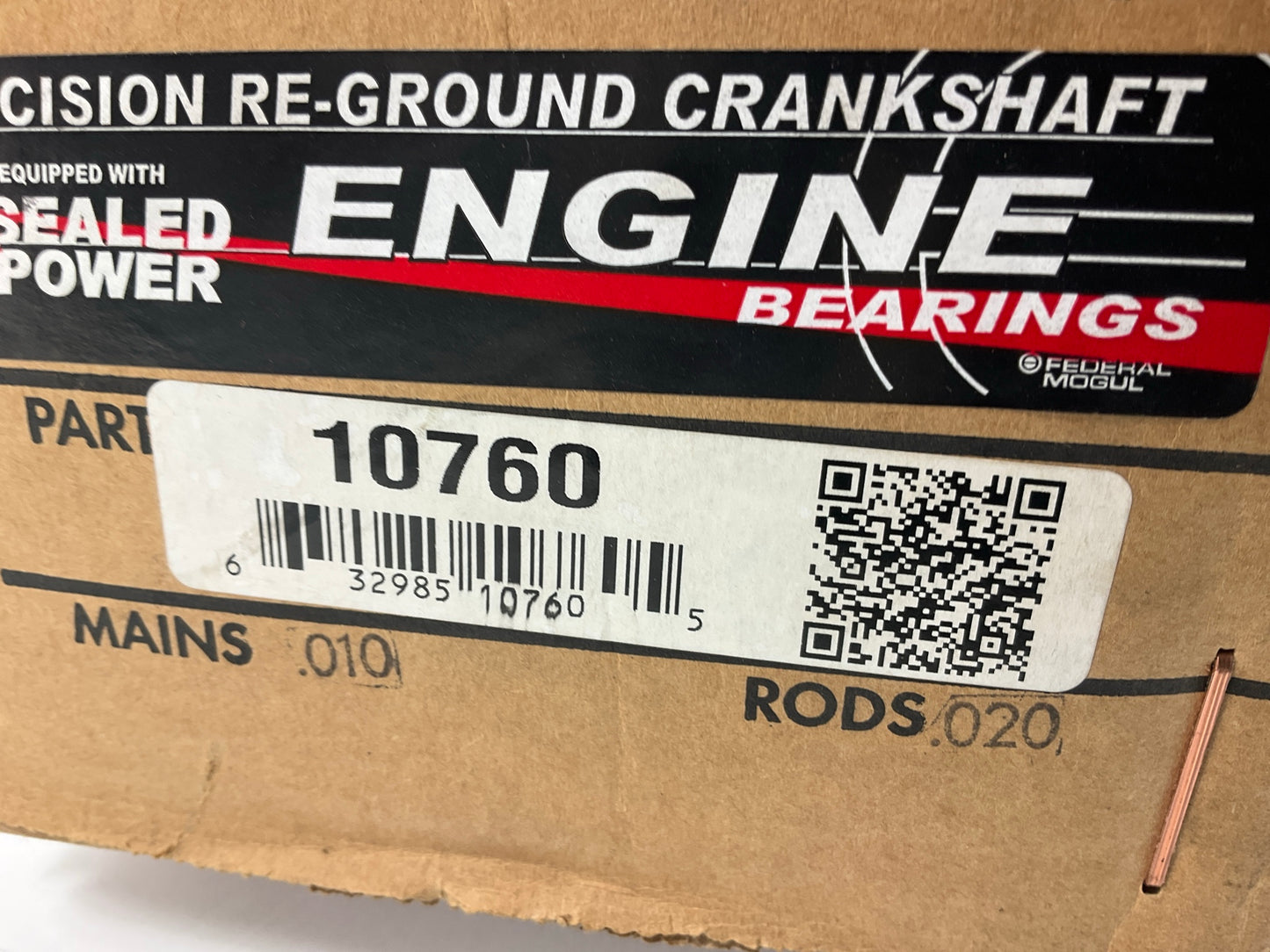 REMAN. 10760-010-020 Crankshaft & Bearings, .010'' / .020'' 1995-08 Buick 3.8L-V6