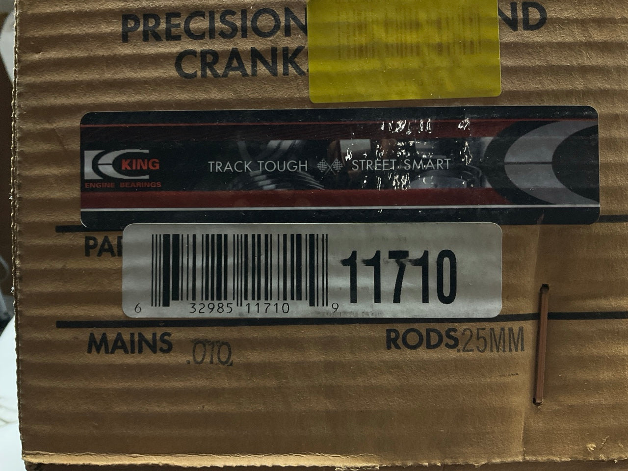 REMAN. 11710-010-25MM Crankshaft & Bearings, .010'' / .25mm 1998-2012 GM 4.3L-V6