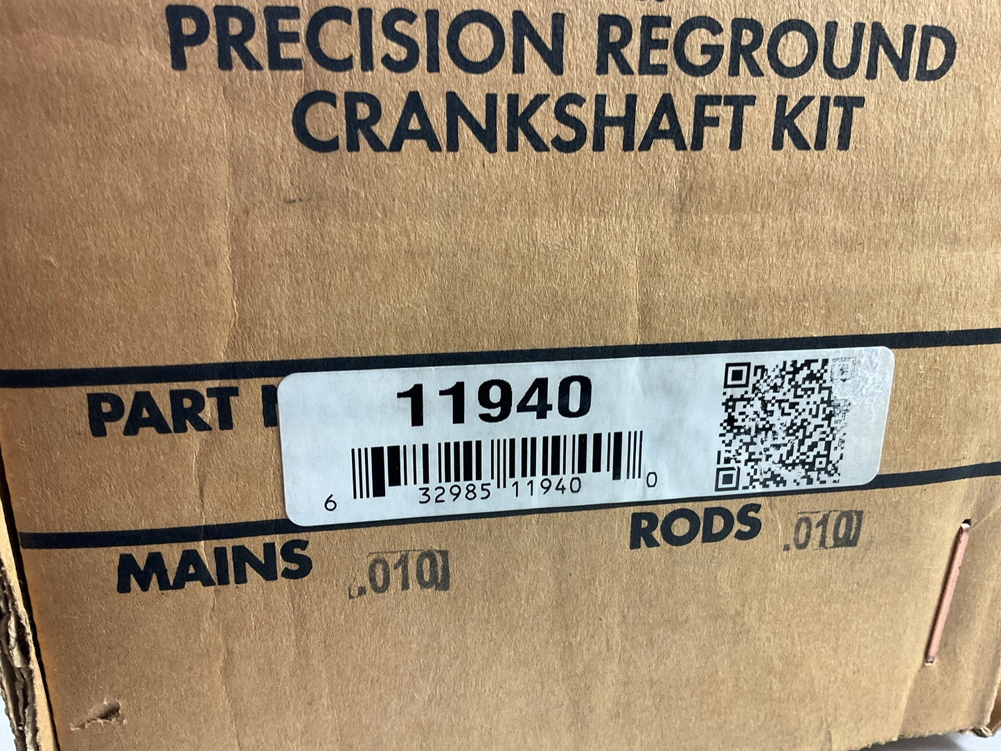 Reman OEM 12552216 Crankshaft Kit W/ 0.010'' Main & Rod Bearings - Chevy LS 58-T.