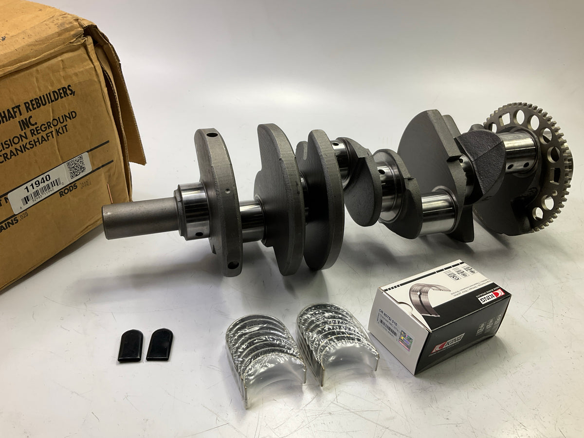 MISSING MAIN BEARINGS - Reground OEM GM 12552216 Crankshaft Kit, Chevy LS GEN IV