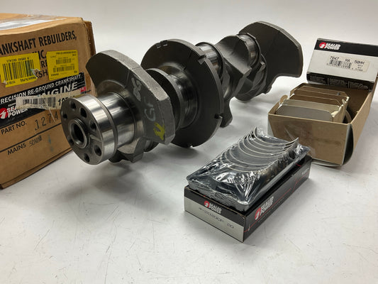 Reground 12740 Crankshaft .50mm Main & 0.020 Rod Bearings 90-01 GM Chevy 2.2 Car