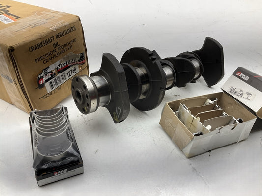 Reground 12740 Crankshaft .75mm Main & 0.020 Rod Bearings 90-01 GM Chevy 2.2 Car