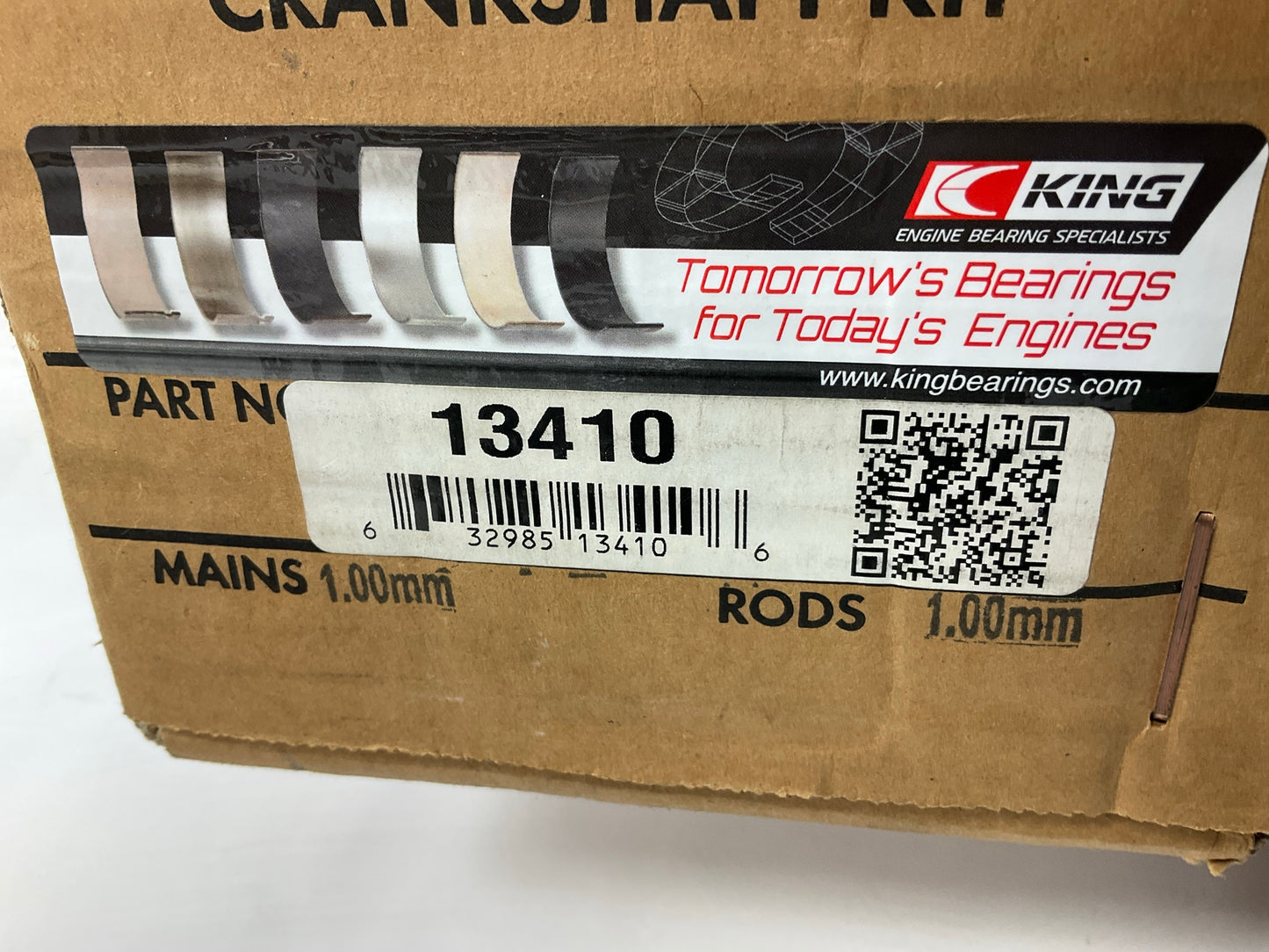 REMAN. 13410 Crankshaft & Bearings, 1.00mm / 1.00mm For 78-80 Dodge 2.6L-L4