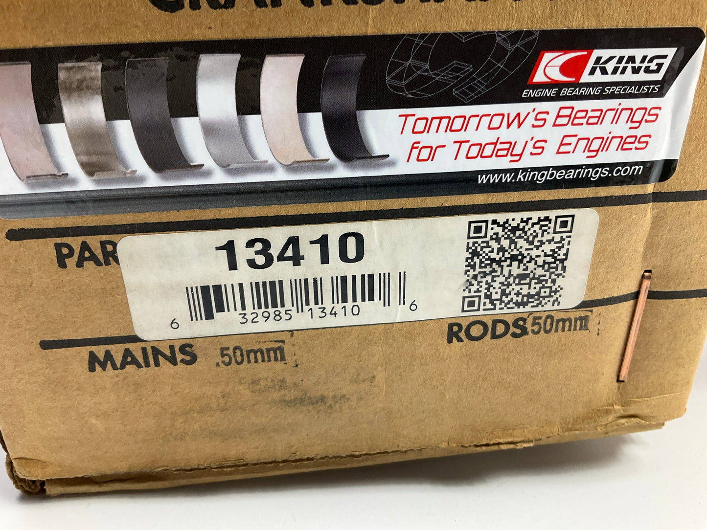 REMAN. 13410-50MM-50MM Crankshaft & Bearings, .50mm / .50mm For 78-80 Dodge 2.6L