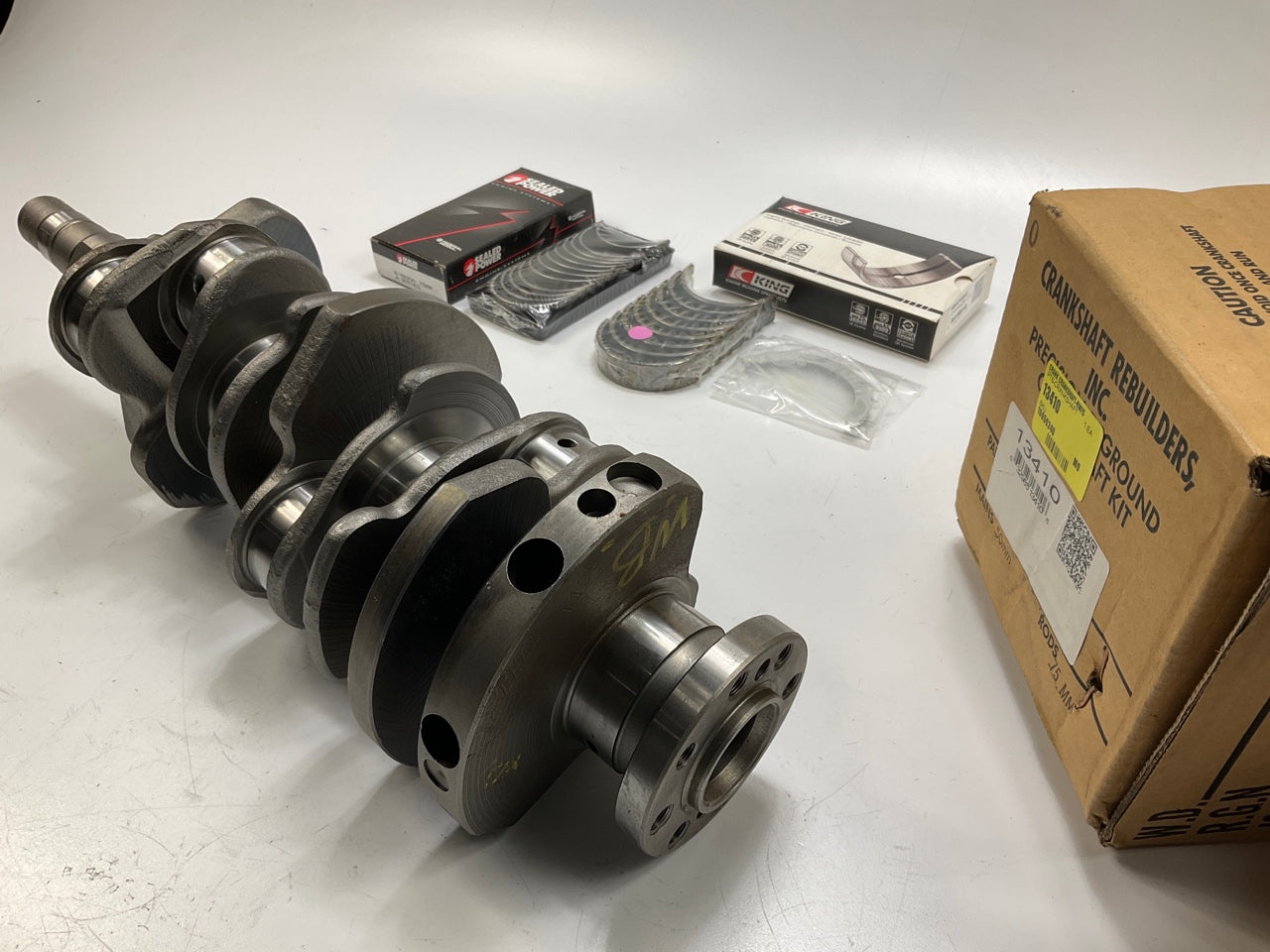 Reman 13410 Crankshaft 0.50mm Main Bearings & 0.75mm Rod For 98-10 Chrysler 2.7L