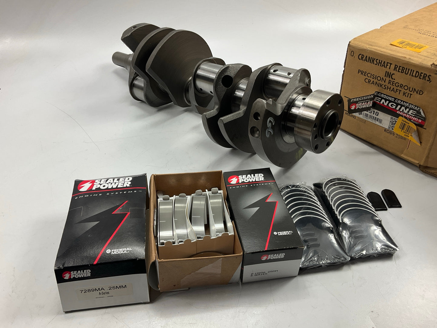 REMAN 15510-25MM-25MM Crankshaft & Bearings, .25mm / .25mm 93-11 Ford 4.6L Romeo