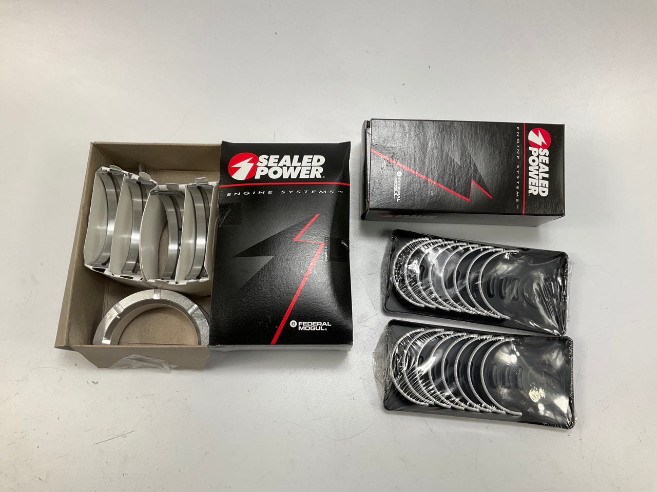 REMAN 15510 Crankshaft Kit W/ 0.50mm Main & Rod Bearings Ford 4.6L Romeo 6-bolt