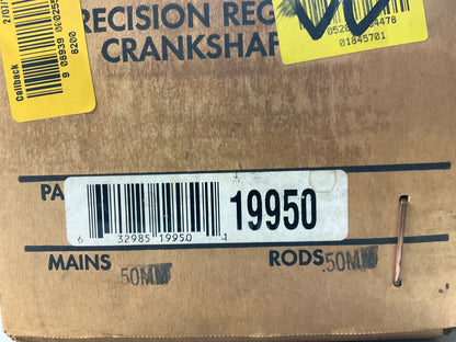 Reground 19960 Crankshaft Kit W/ 0.50mm Main & 0.50mm Rod Bearings Ford 3.0L V6