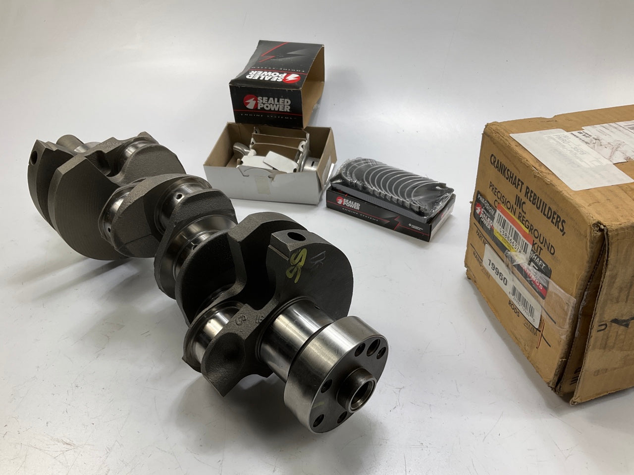 REMAN 19960 Crankshaft Kit W/ 0.25mm Main & Rod Bearings - Ford 3.0L OHV VULCAN