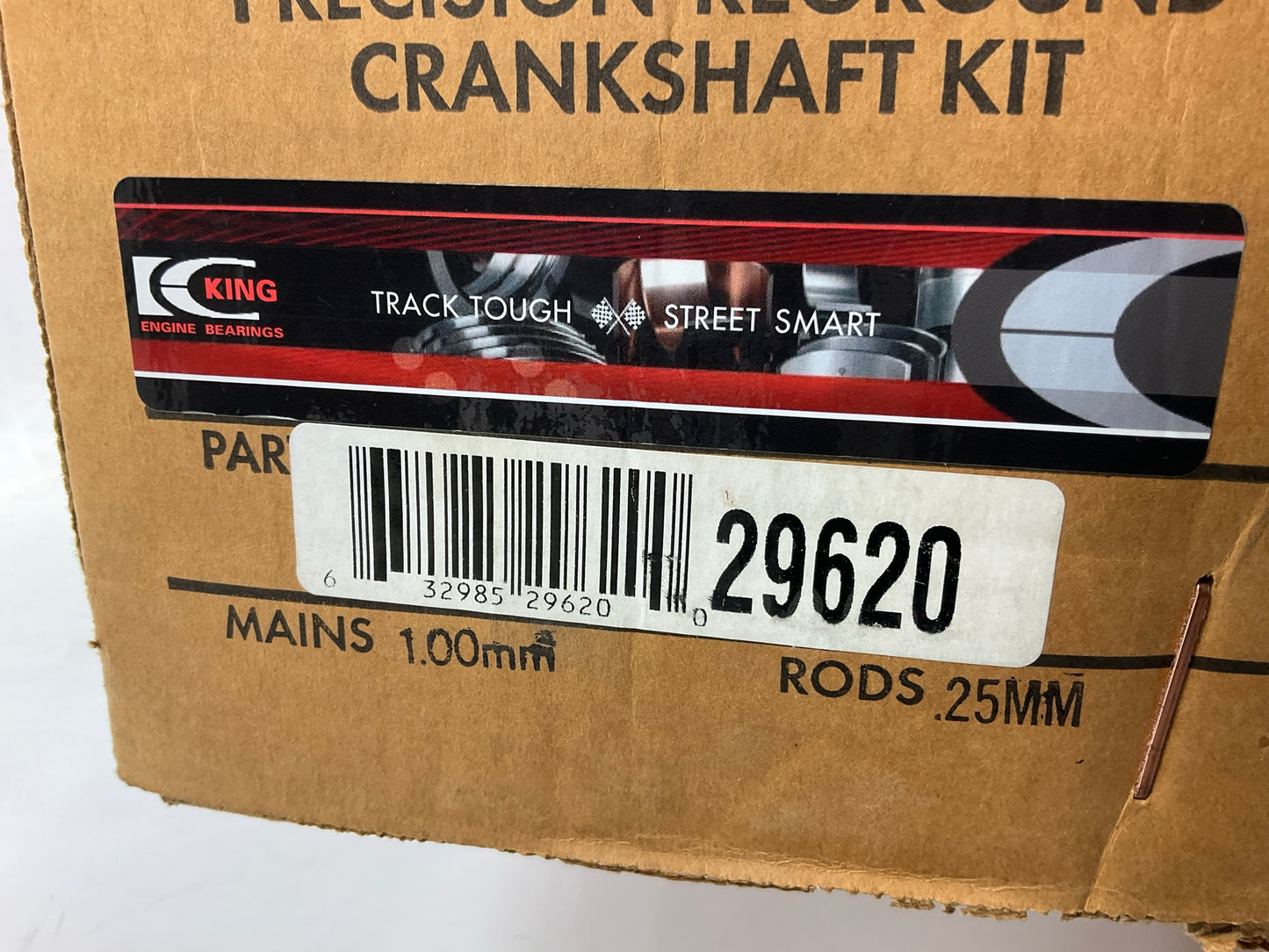 REMAN. 29620-100MM-25MM Crankshaft & Bearings 1.00mm / .25mm Toyota 1ZZFE 1.8L